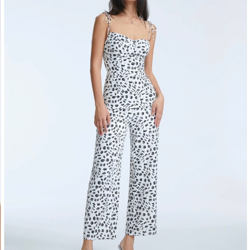 Commense tie strap jumpsuit